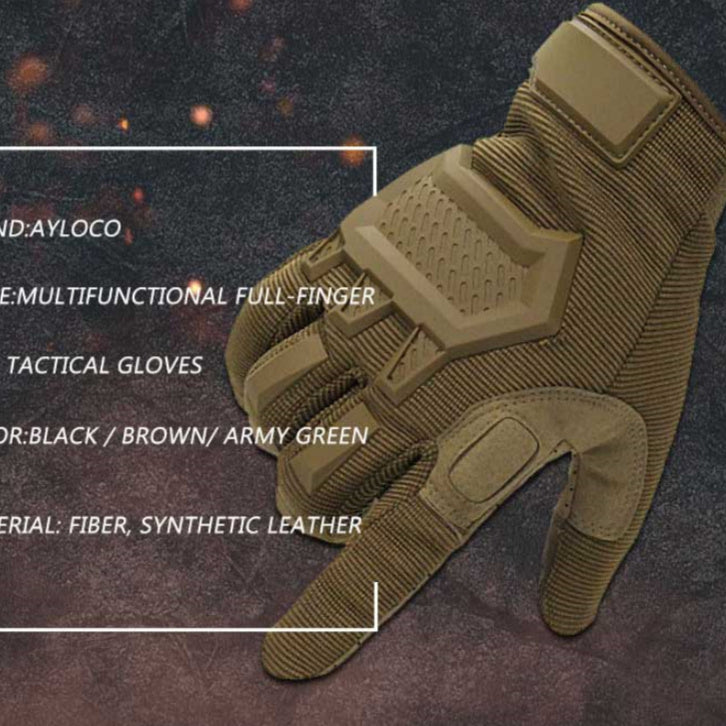 Touch Screen Tactical Gloves Men Army Sports Military Special Forces Full