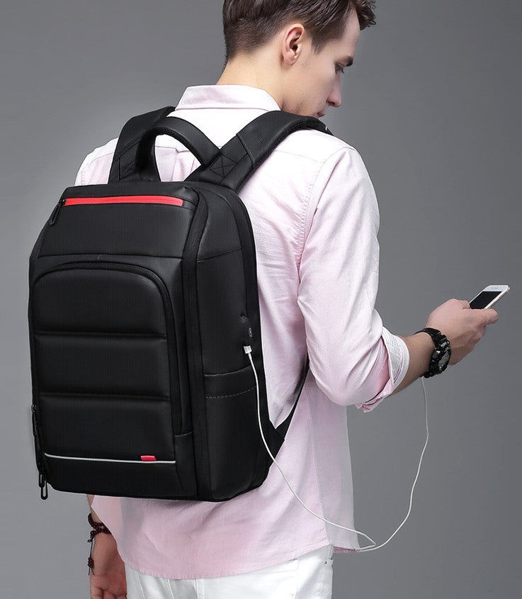 Krispfy Orignals - Waterproof Backpack with Multi functional External USB I Laptop Bag
