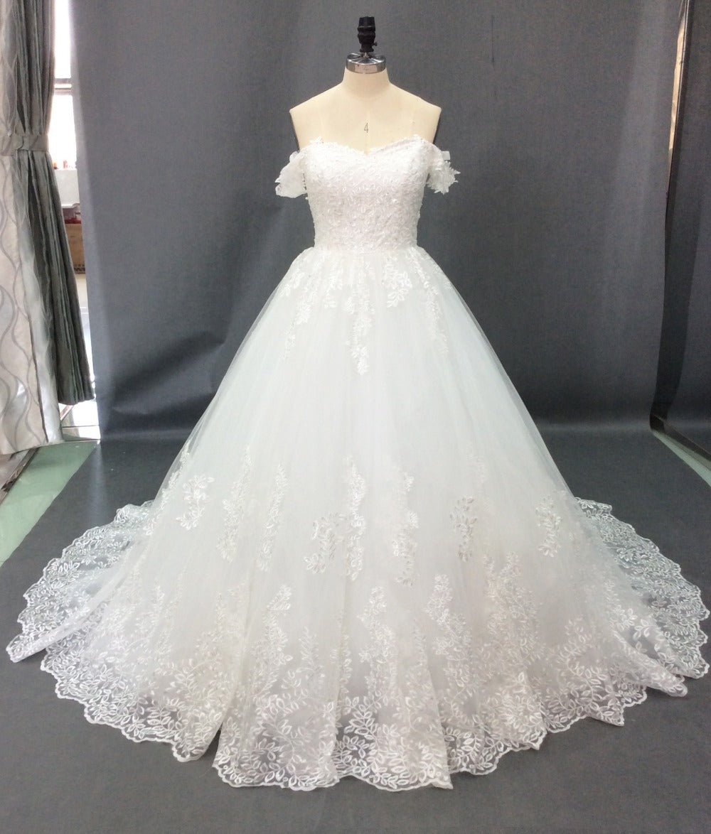 Krispfy.com Customized Foreign Trade Master Wedding Dress