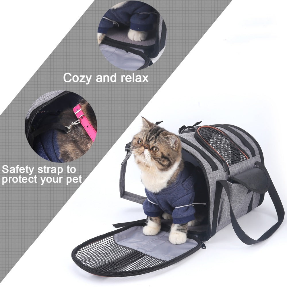Krispfy Orignals - Multi Functional Folding Pet Bag  I Pet Travel Carrier Bag