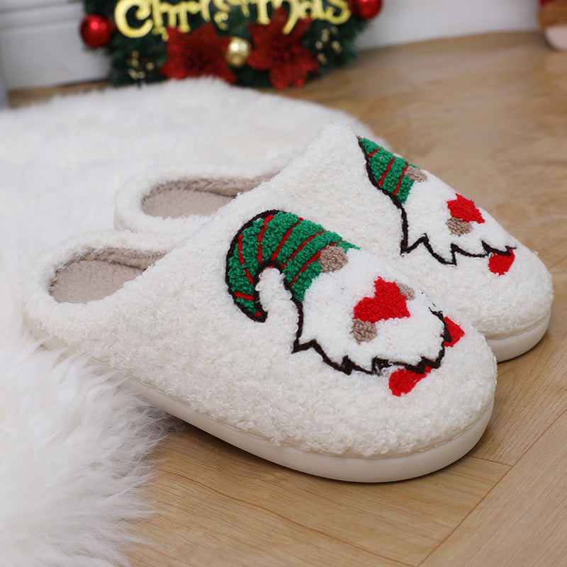 Krispfy Orignals USA - Cartoon Santa Claus Slipper I Christmas Warm Shoes