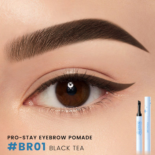 2 In 1 3D Eyebrow Gel Cream Eyeliner Pencil 3 Colors Waterproof Long-lasting Eyebrow Pomade Enhancers Makeup Cosmetics - Krispfy.com