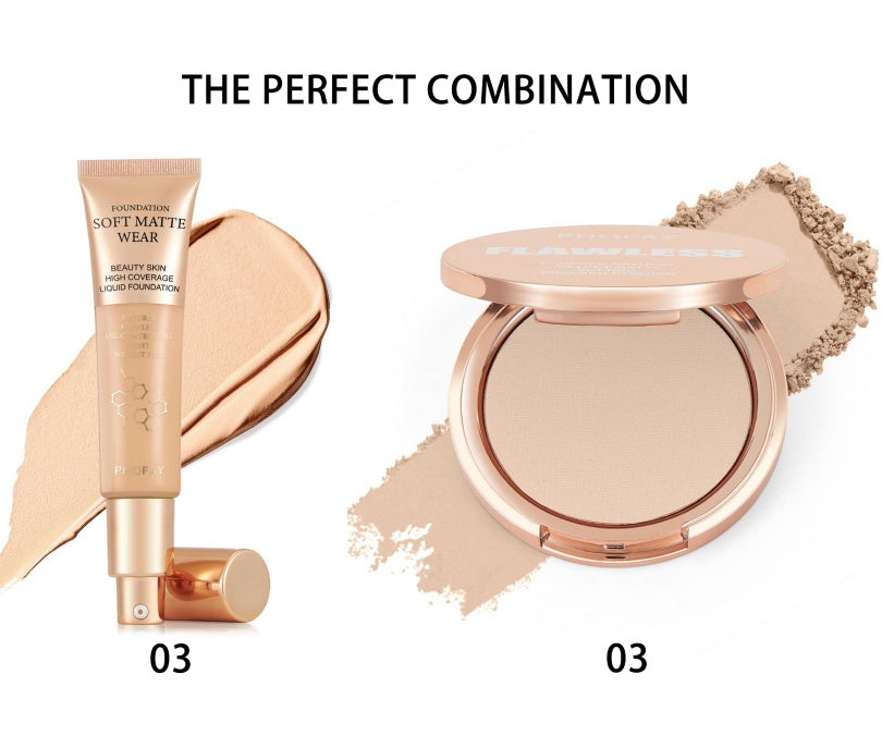 PHOFAY Matte Setting Pressed Powder - Krispfy.com