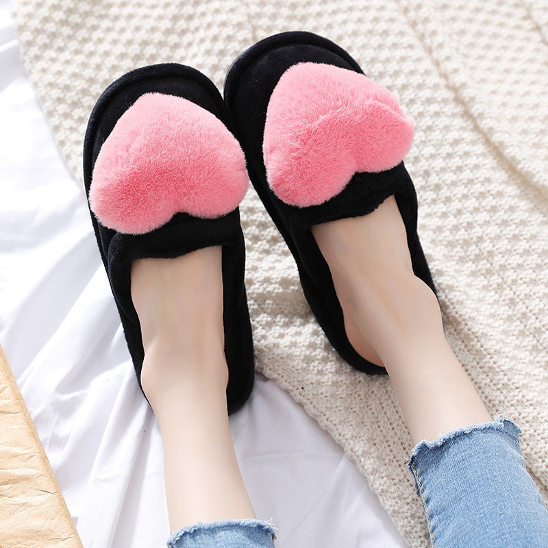 Krispfy Orignals USA - Cute Love Slipper I Warm Fluffy Shoes I Home Slippers For Valentine's Day