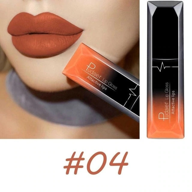 Makeup matte matte lip gloss lipstick- Krispfy.com