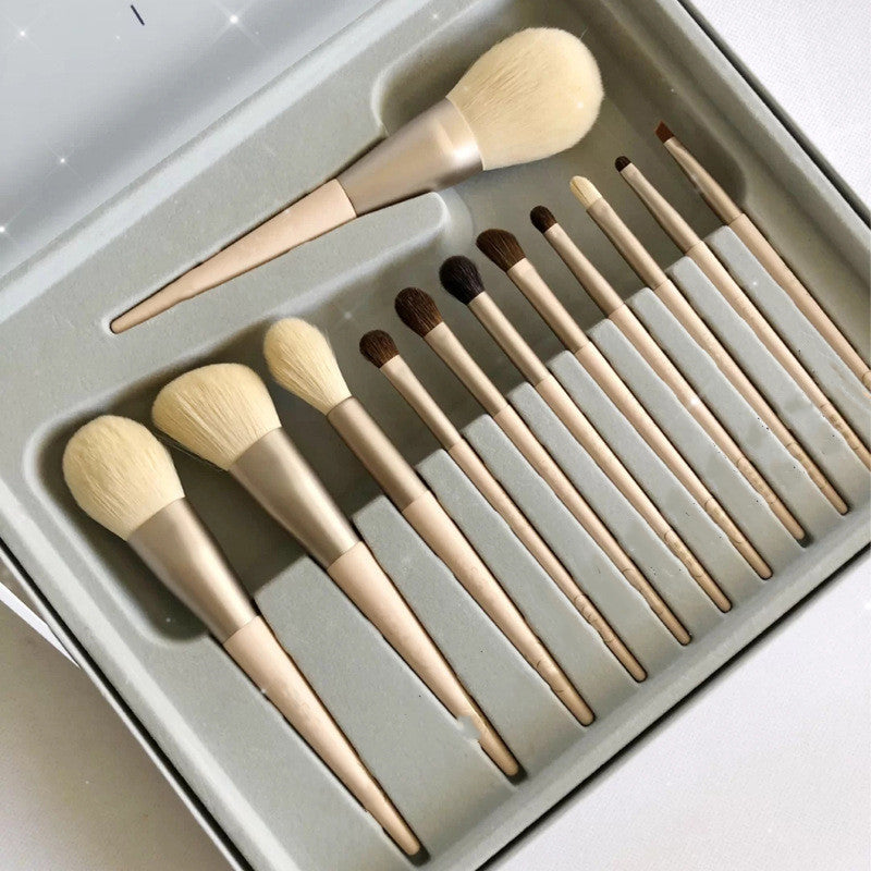 Krispfy Cosmetics Set Of 12 Makeup Brushes
