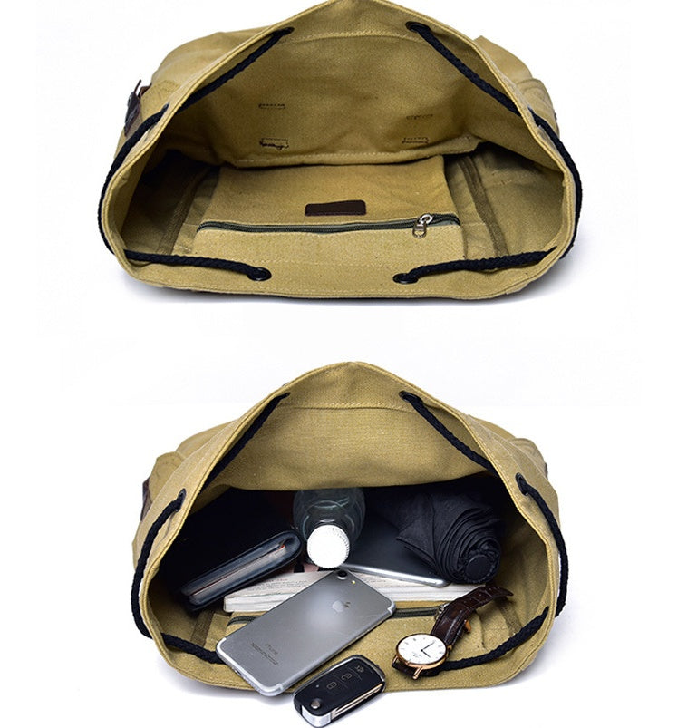 Krispfy Orignals - Influx Street Canvas Backpack  I Unisex Backpack