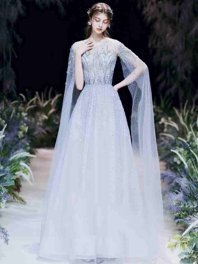 Krispfy.com Engagement Evening Dress Light Luxury