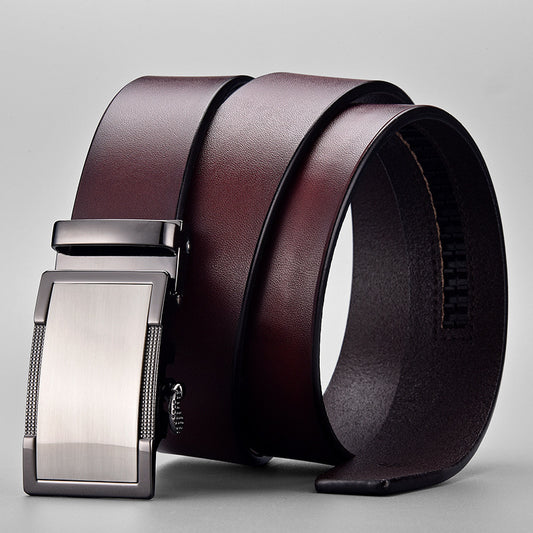 Men's Two-layer Leather Belt