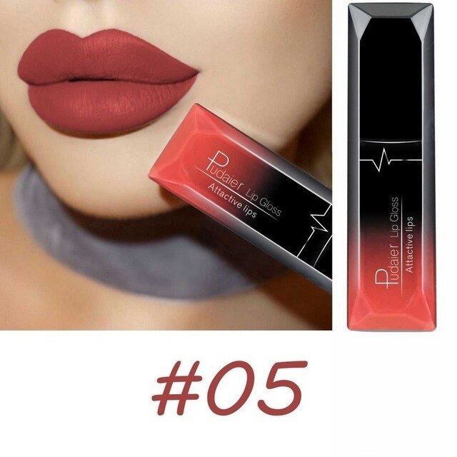 Makeup matte matte lip gloss lipstick- Krispfy.com