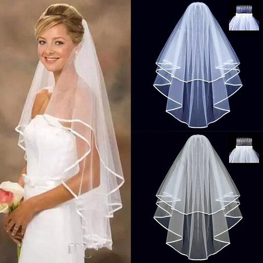 Krispfy.com Bridal Knot Wedding Veil