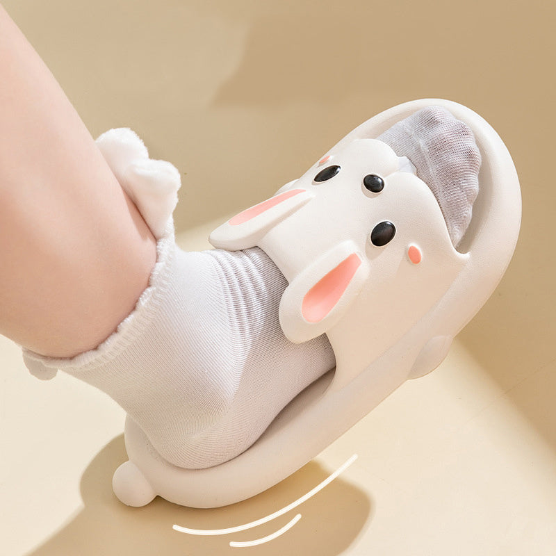 Krispfy Orignals USA - Cute Rabbit Slippers For Kids Women I Bathroom Slippers - Tucson Edition