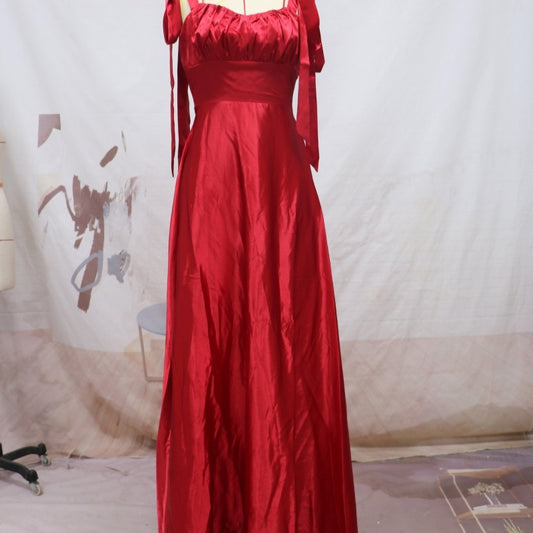 Krispfy.com Fashion Sleeveless Camisole Gown Bridesmaid Evening Dress I Women Luxury  Dress