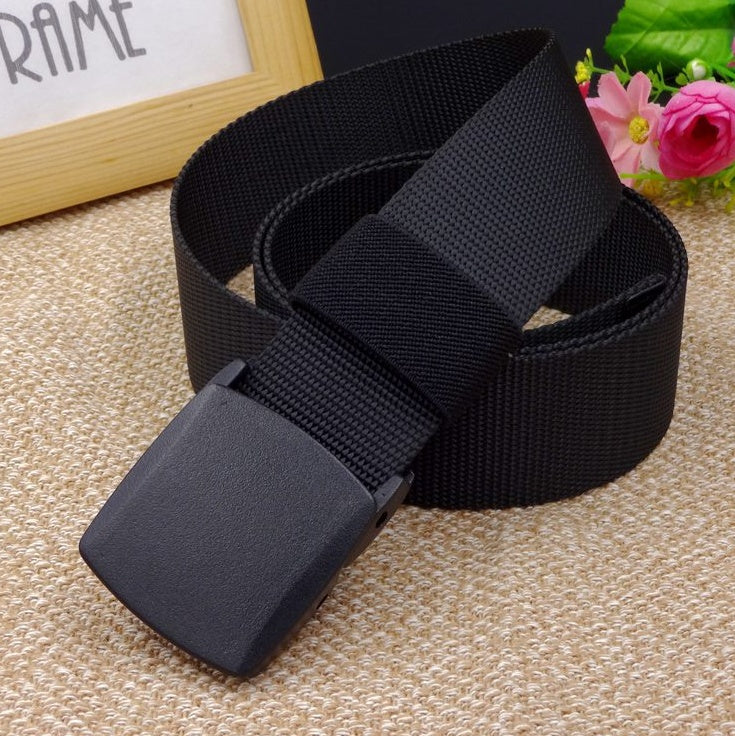 Korean version of the anti-allergic belt anti-cloth belt men's belt over the security belt