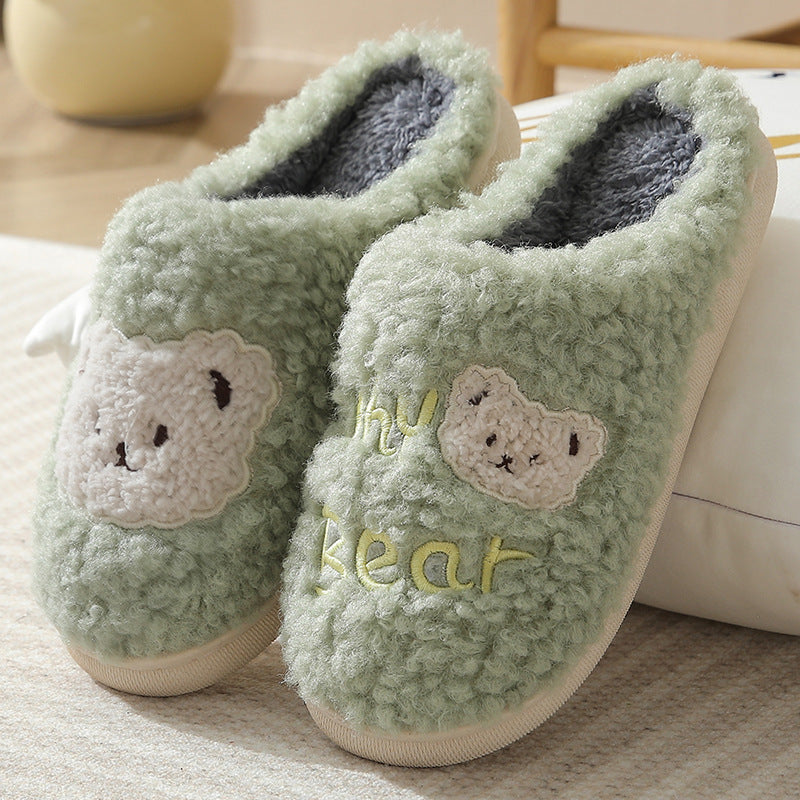 Krispfy Orignals USA - Bear Slippers I Winter Warm House Shoes For Women