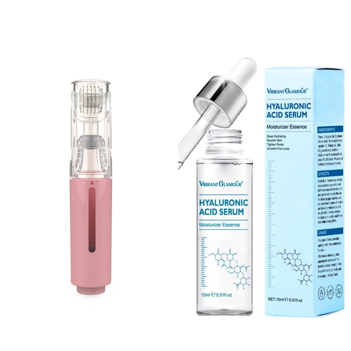 3 In 1 Lip Care Roller Needle Roller Lip Roller Beard Growth Roller Beard Hair Growth Roller Beard Treatment & Serum Applicant - Krispfy.com