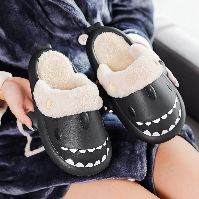 Krispfy Orignals USA - Shark Shoes I House Slippers With Button I EVA Couple Slippers