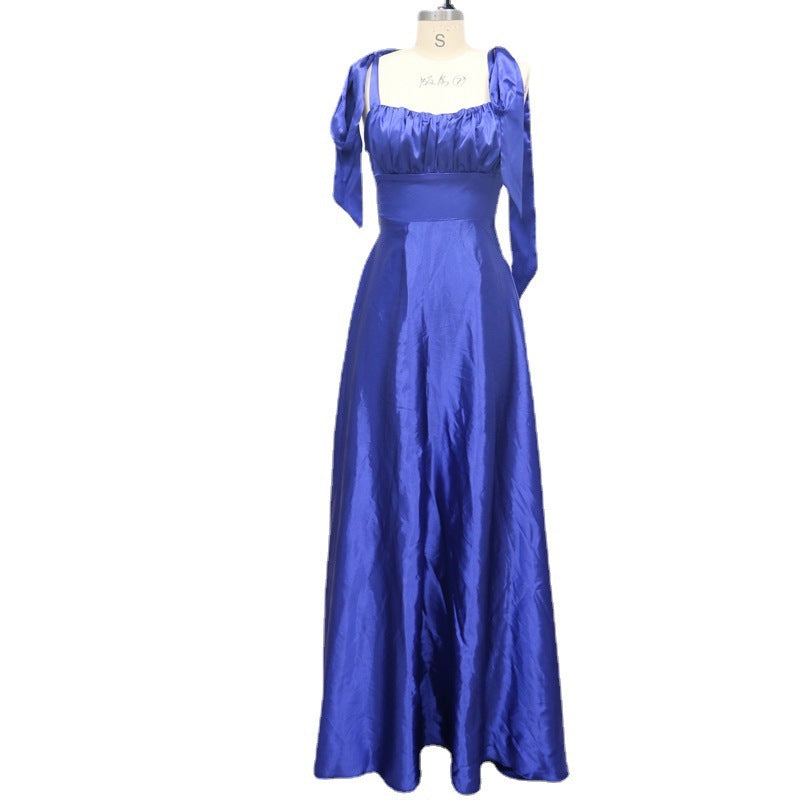 Krispfy.com Fashion Sleeveless Camisole Gown Bridesmaid Evening Dress I Women Luxury  Dress