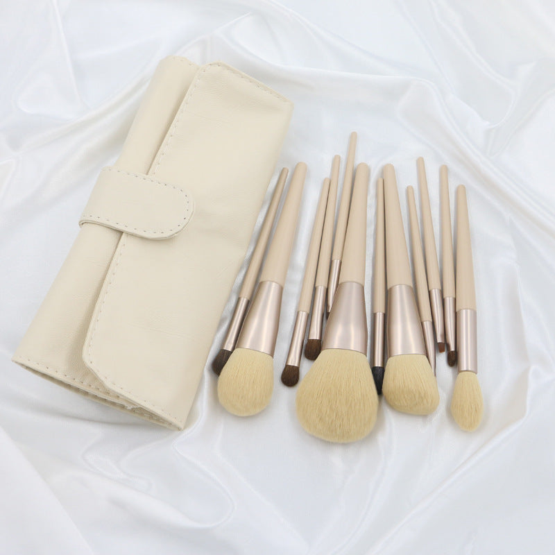 Krispfy Cosmetics Set Of 12 Makeup Brushes