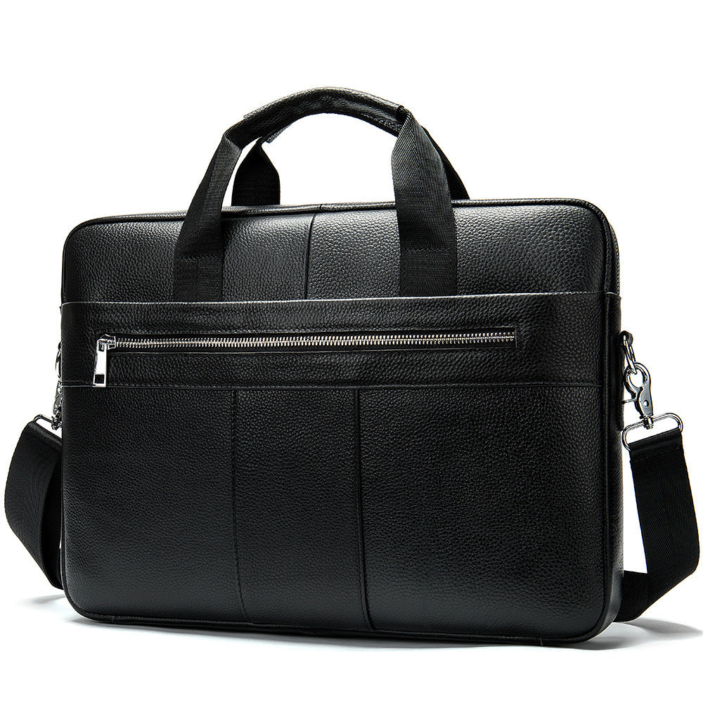 Krispfy Orignals - Men's Leather Briefcase I Business Men's Bag - 43e
