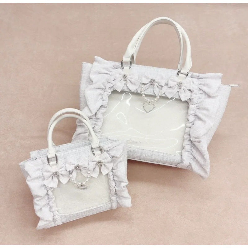 Badge Bar Zha Handheld Diagonal Cross Bag Female