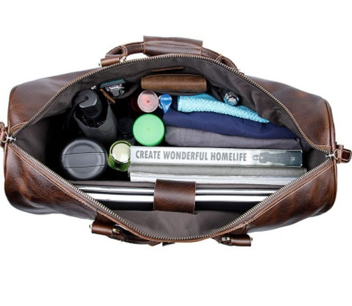 Krispfy Orignals - Cowhide Trolley Travel Bag - Large