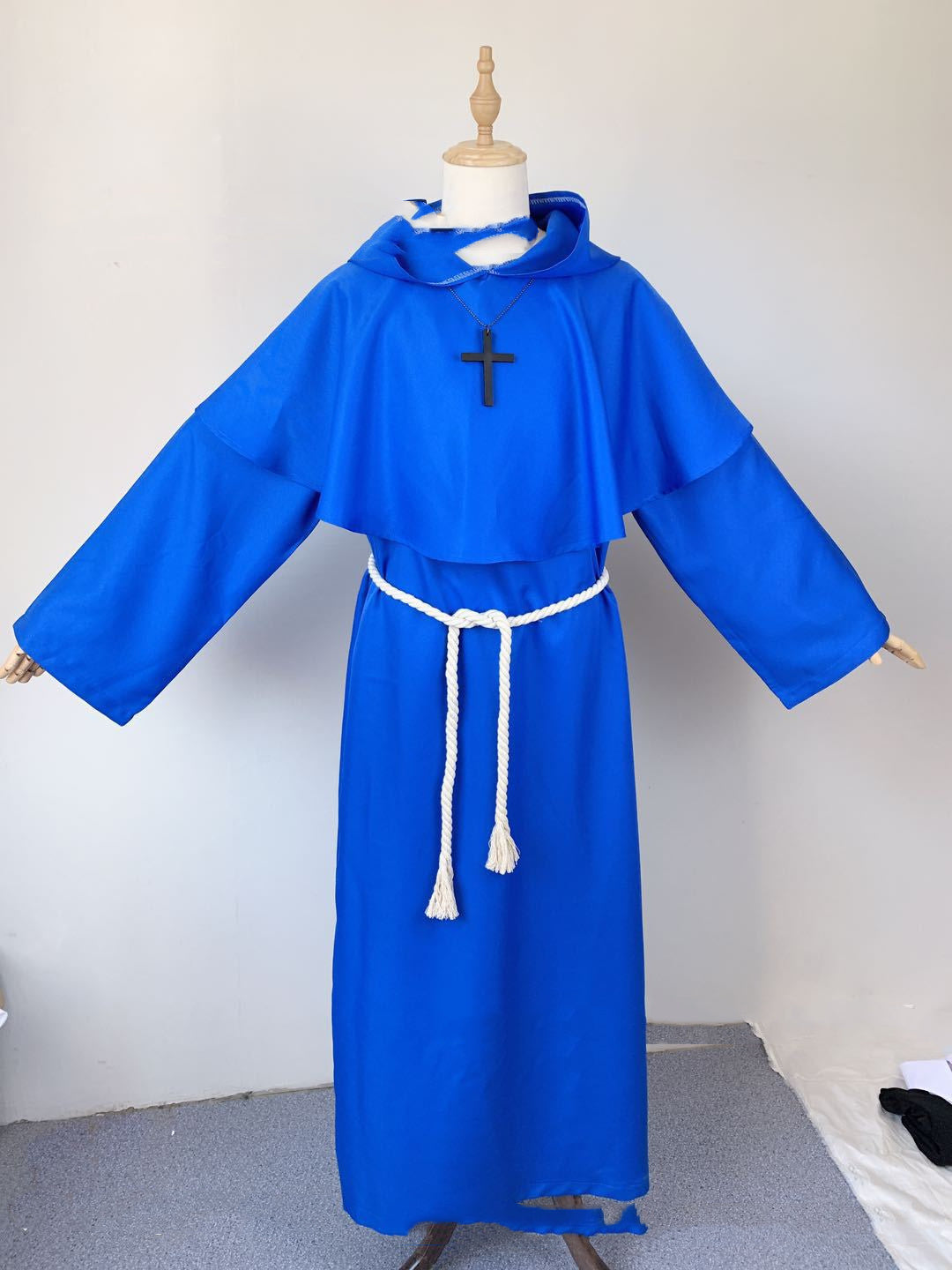 Krispfy.com - Medieval Monk Clothes Monk Robe Wizard Clothes Priest Clothes