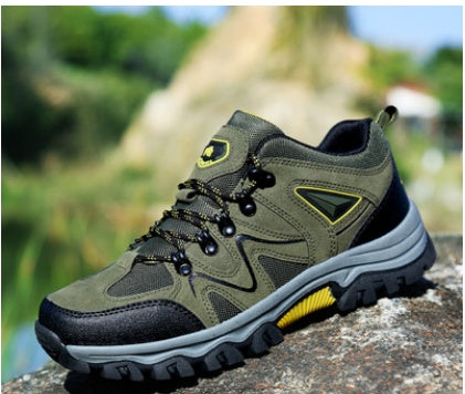 Krispfy Orignals USA - Outdoor Sports Men's Suede I Low Top Hiking Shoes
