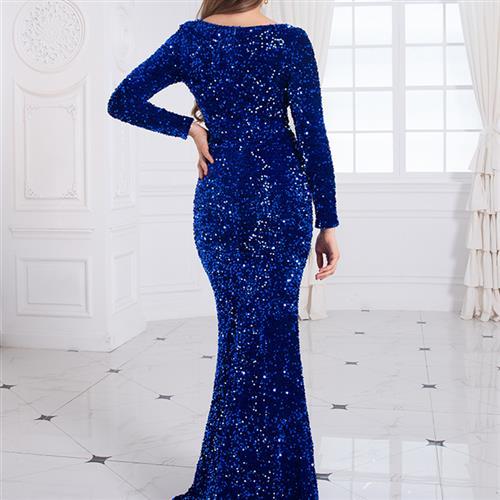 Krispfy.com - Evening Prom Party  Gown