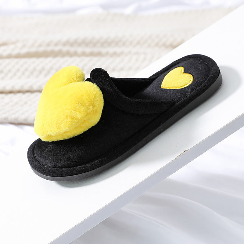 Krispfy Orignals USA - Cute Love Slipper I Warm Fluffy Shoes I Home Slippers For Valentine's Day