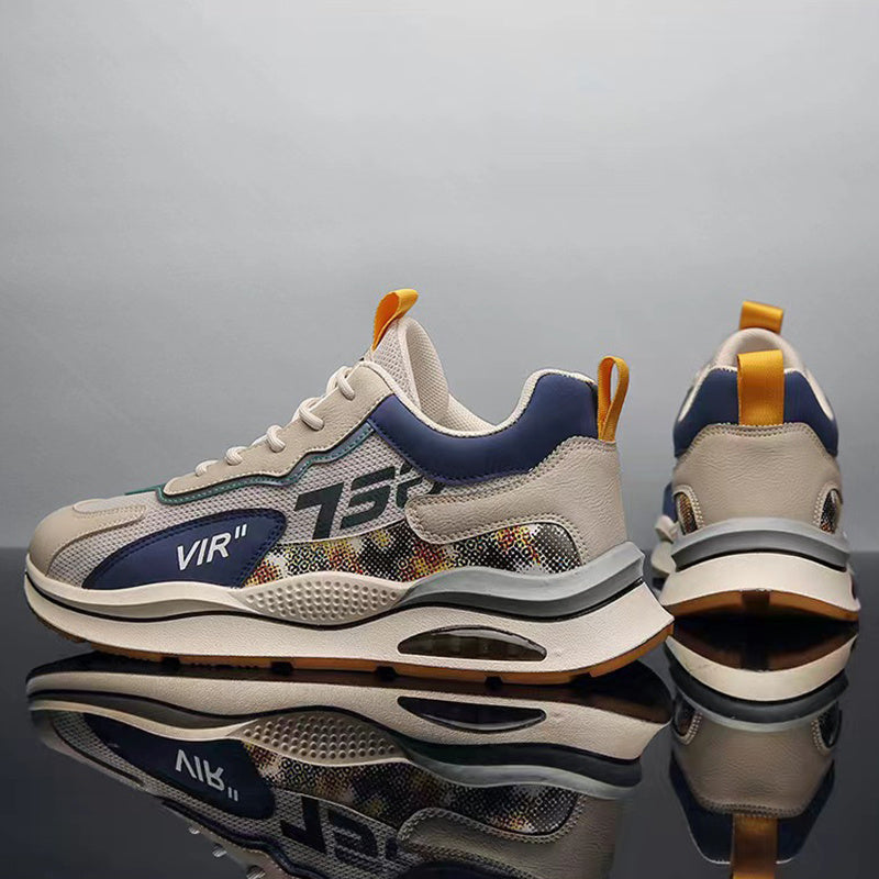 Krispfy Orignals USA - Air Cushion Sneakers Personalized Fashion Lace Up Sports Shoes Men Casual Versatile Breathable Walking Running Shoes