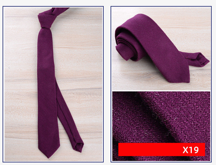 Krispfy.com Wool Tie Men Formal Wear England Collection