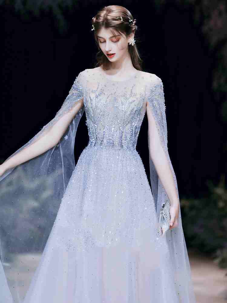 Krispfy.com Engagement Evening Dress Light Luxury