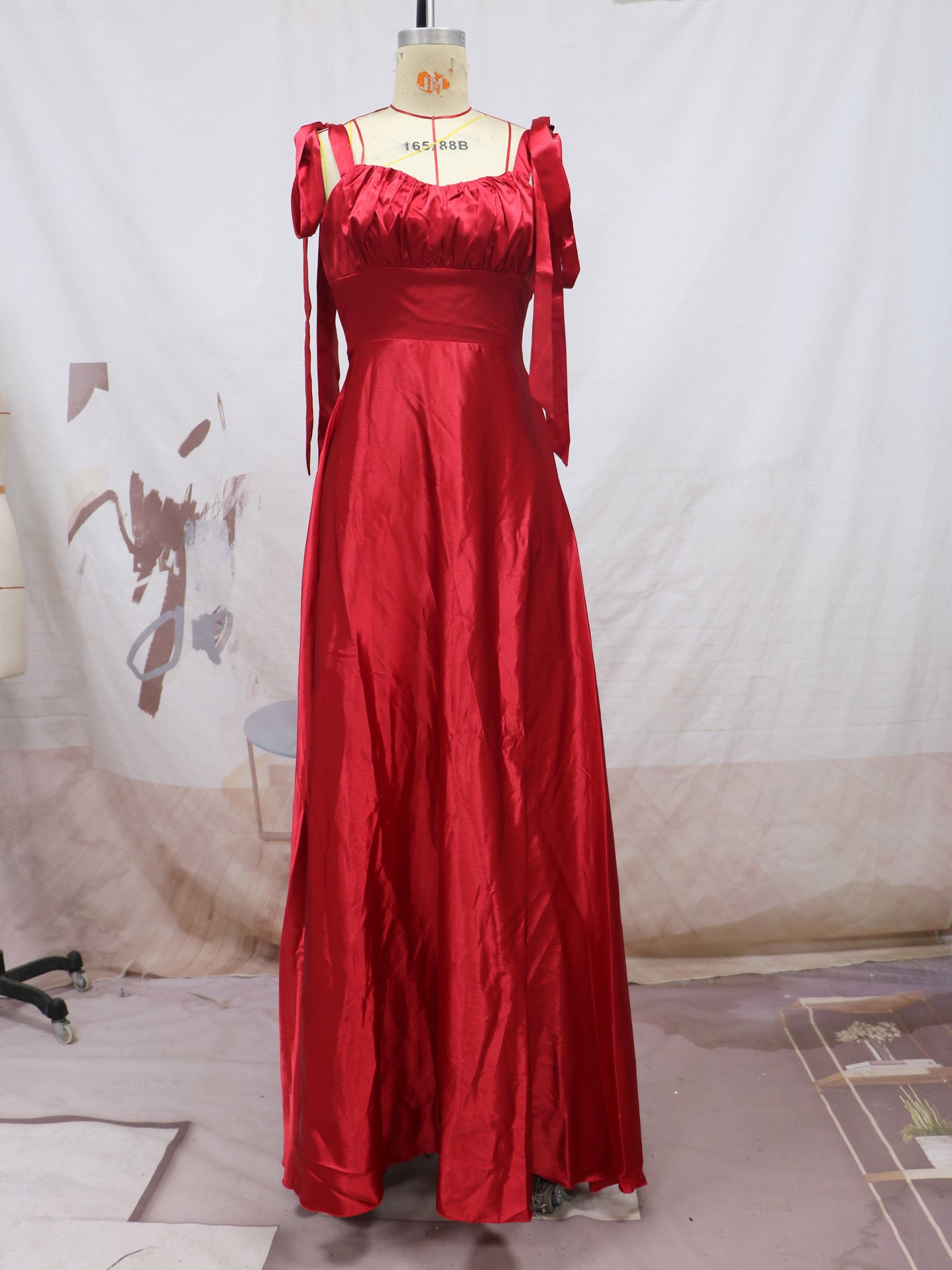 Krispfy.com Fashion Sleeveless Camisole Gown Bridesmaid Evening Dress I Women Luxury  Dress