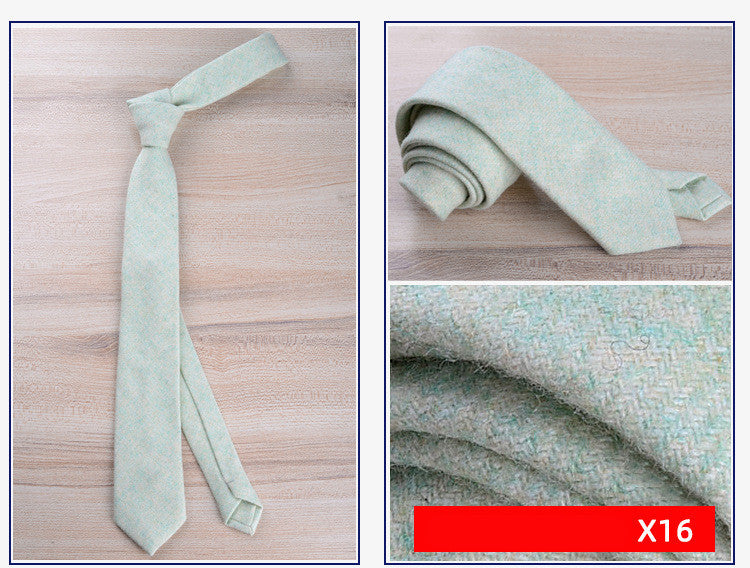 Krispfy.com Wool Tie Men Formal Wear England Collection