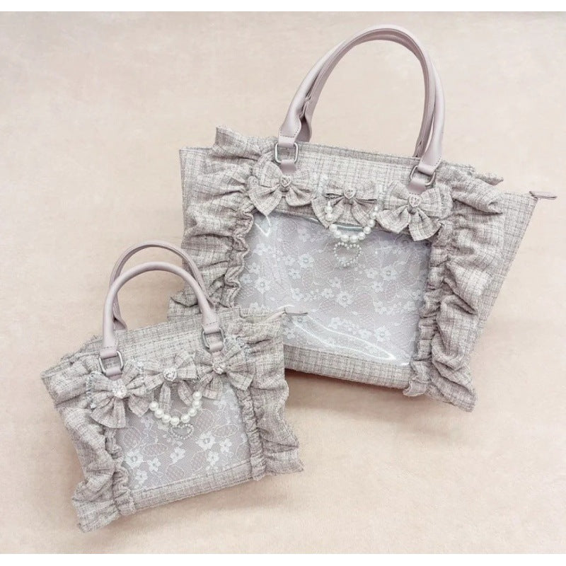 Badge Bar Zha Handheld Diagonal Cross Bag Female