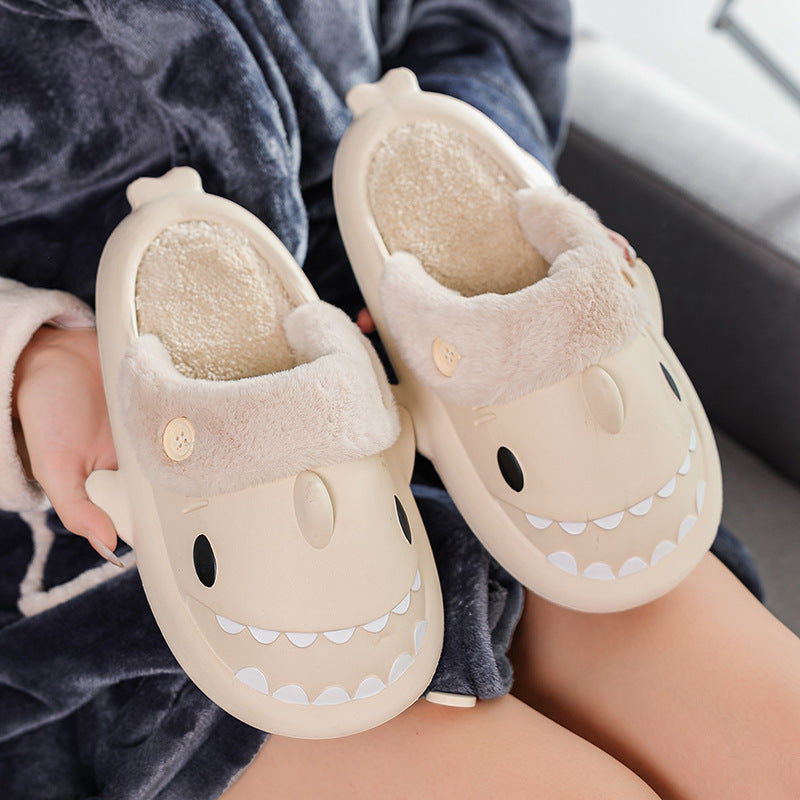 Krispfy Orignals USA - Shark Shoes I House Slippers With Button I EVA Couple Slippers