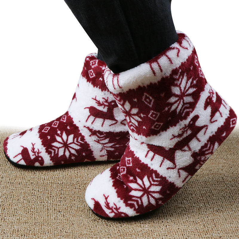 Krispfy Orignals USA - Christmas Indoor Warm Fur Shoes