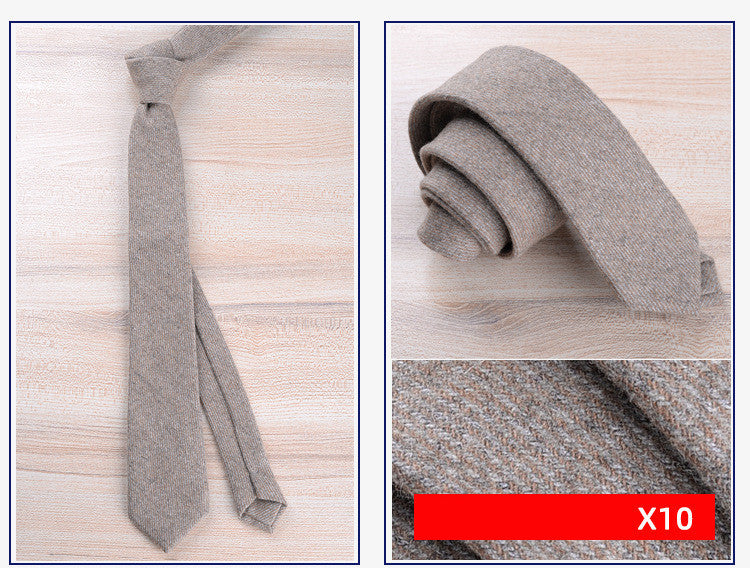 Krispfy.com Wool Tie Men Formal Wear England Collection
