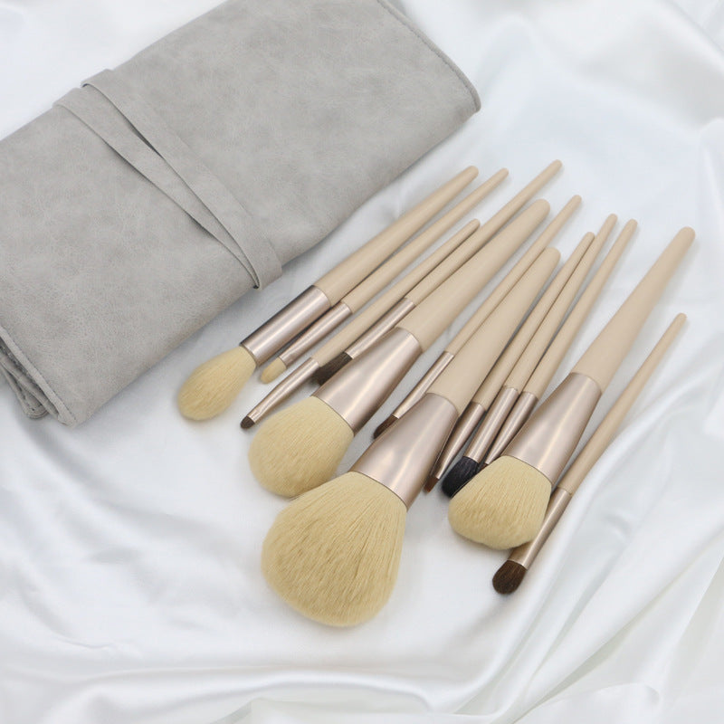 Krispfy Cosmetics Set Of 12 Makeup Brushes