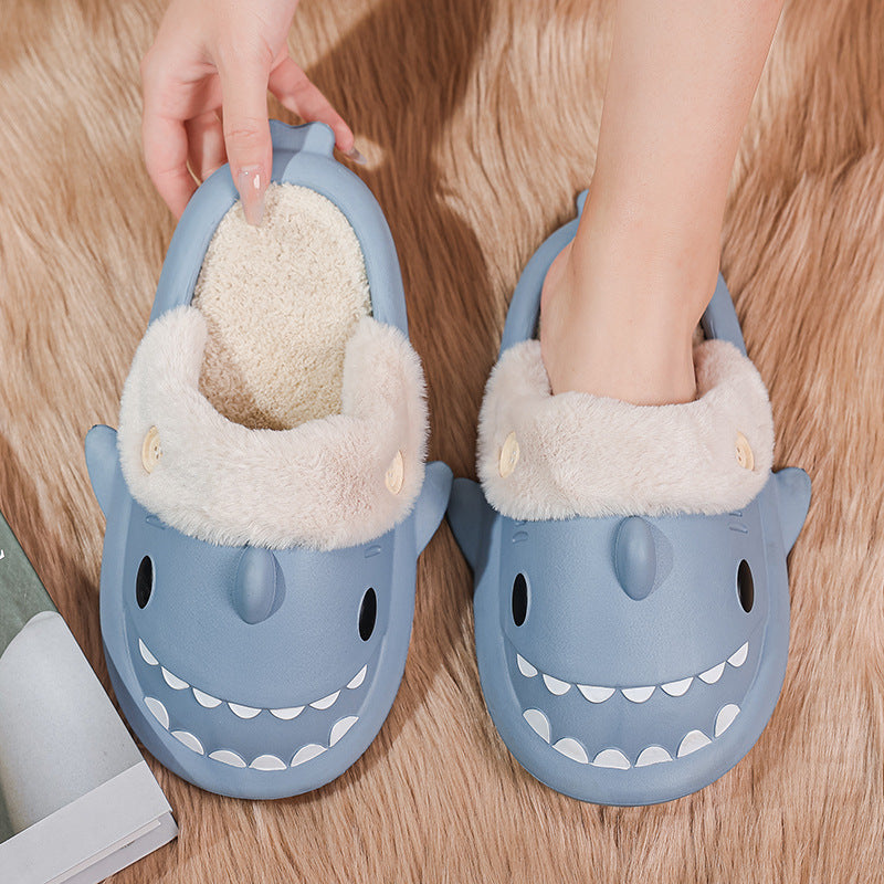 Krispfy Orignals USA - Shark Shoes I House Slippers With Button I EVA Couple Slippers
