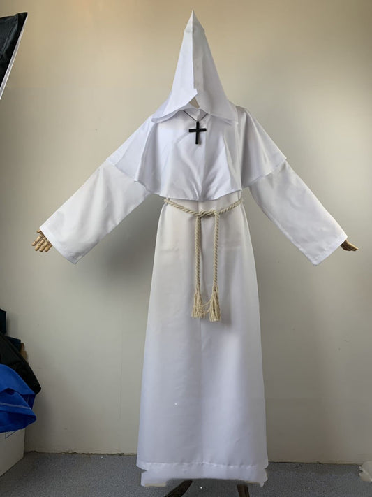 Krispfy.com - Medieval Monk Clothes Monk Robe Wizard Clothes Priest Clothes