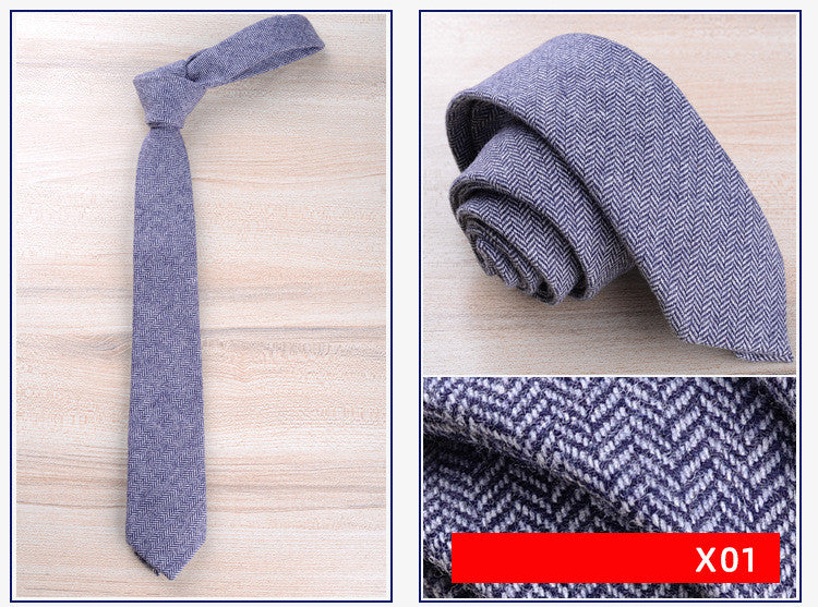 Krispfy.com Wool Tie Men Formal Wear England Collection