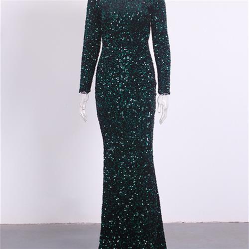 Krispfy.com - Evening Prom Party  Gown