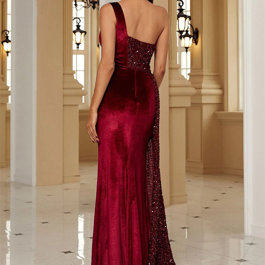 Krispfy.com Host Single Strapless Evening Dress