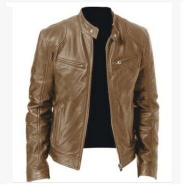 Krispfy.com - Orignals Slim Leather Jacket - Elite Collection USA