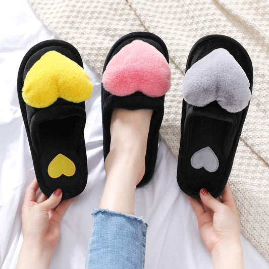 Krispfy Orignals USA - Cute Love Slipper I Warm Fluffy Shoes I Home Slippers For Valentine's Day