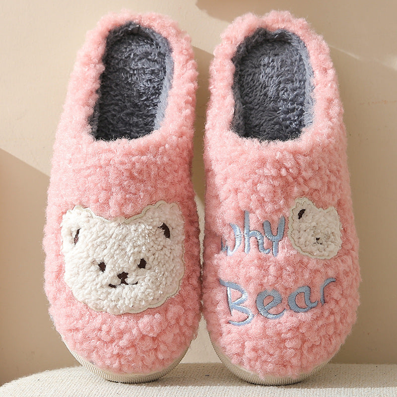 Krispfy Orignals USA - Bear Slippers I Winter Warm House Shoes For Women