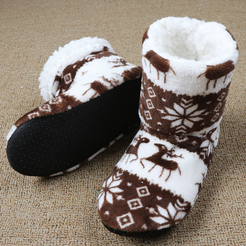 Krispfy Orignals USA - Christmas Indoor Warm Fur Shoes
